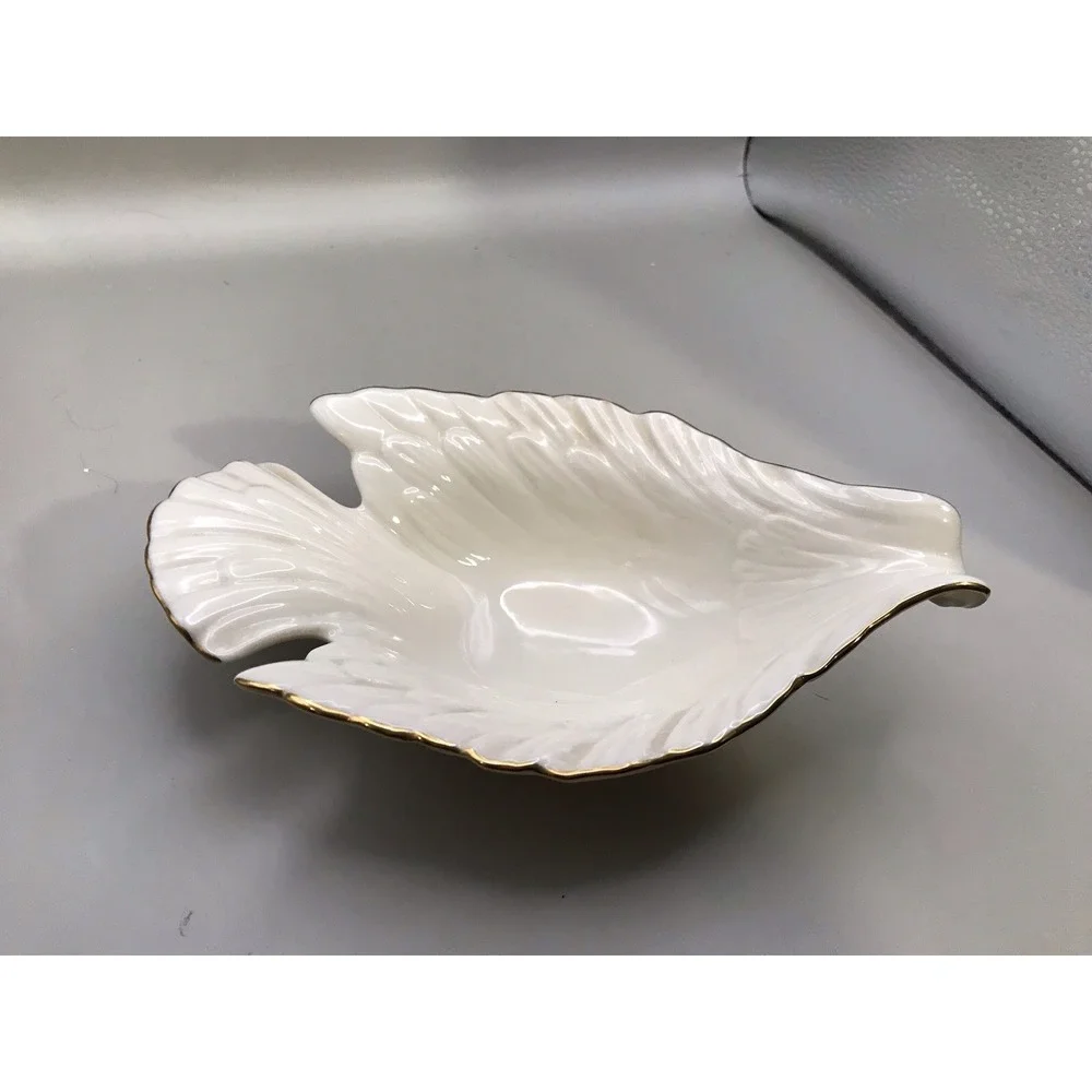 Vintage Lenox Dove Shaped Dish Dated 1975 For Candy Nuts Jewelry
